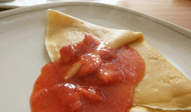 クレープやパンケーキに＊いちごのソース＊