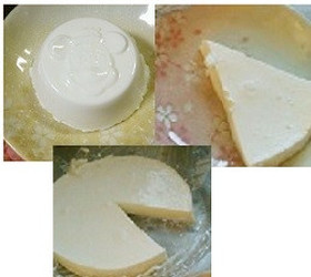 ヨーグルトdeなんちゃってレアチーズ風