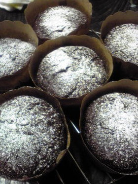 バレンタイン☆簡単☆ミニガトーショコラ