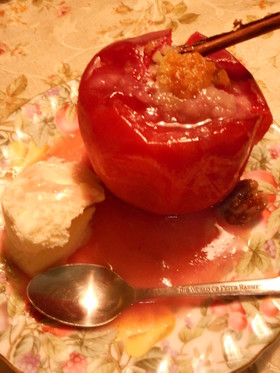 焼きリンゴ（いじくりまわしバージョン）