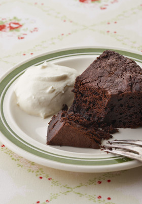 ♪バレンタインに♪簡単濃厚ガトーショコラ