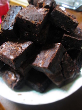 濃厚濃密大量ブラウニーバレンタインに！