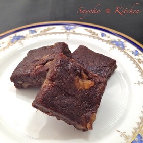 Raw☆しっとり濃厚ブラウニー