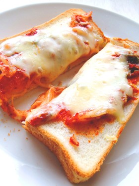 コクが違う❤簡単キムチーズトースト