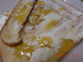 ♪ハニーオリーブトースト♪