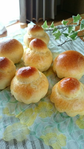 手捏ねパン☆ブリオッシュ・ア・テート★