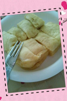 余った天ぷら粉が10分で蒸しパンに変身！