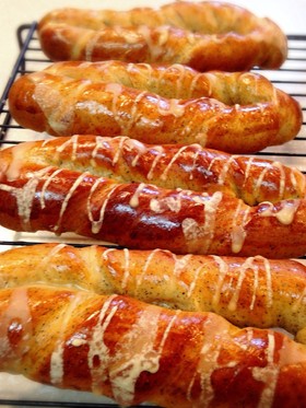 ほうじ茶ミルクパン