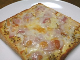 朝食に♪ベーコンチーズトースト