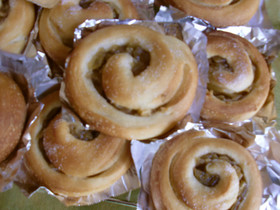 シナモンロール（りんご）♪