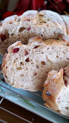 全粒粉パン(クランベリー入り）