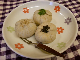 里芋の茶巾しぼり～ほんのり味噌風味～