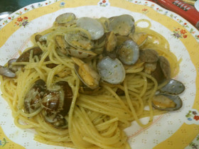 春のあさりで　簡単　本格ボンゴレビアンコ