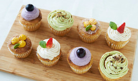 大豆粉でつくる 小さい一口カップケーキ