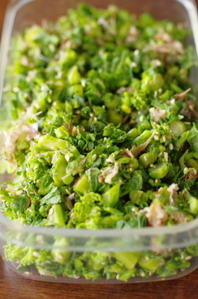 ＜常備菜＞菜の花漬け