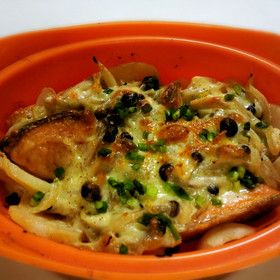 鮭の和風グラタン