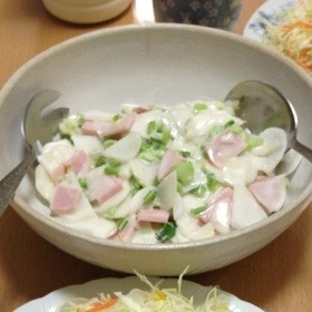 小カブの簡単サラダ