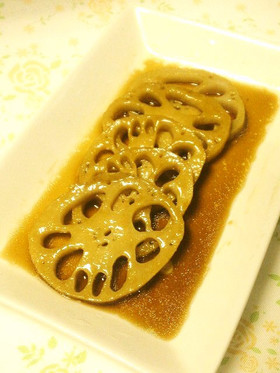 ☺簡単常備菜おかず♪蓮根の揚げ浸し☺