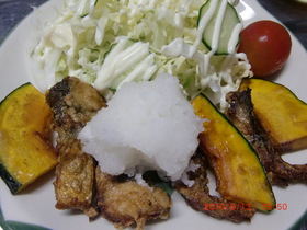 ★サバの竜田大根おろし添え★