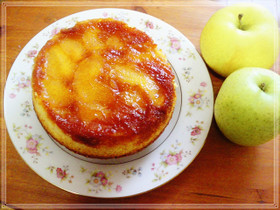 キャラメル✿りんごケーキ