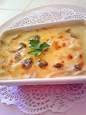 里芋の*クリーミー*グラタン