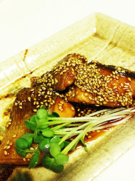 簡単＊鮭のごま照り焼き＊