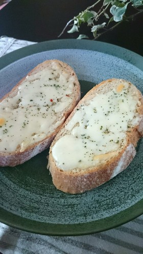 カンパーニュで☆簡単朝食チーズトースト★