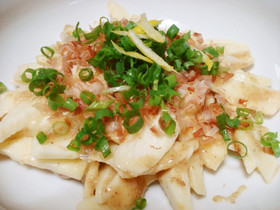 ゆずが爽やか☆長芋のごま酢味噌