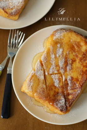 簡単ふわトロ☆豆乳フレンチトースト