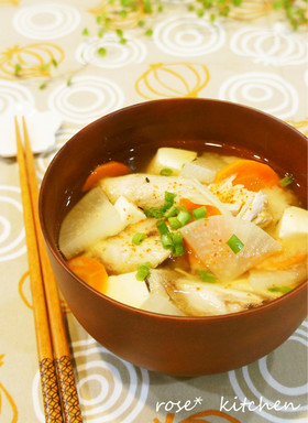 簡単美味しい☆ぶりのあら汁