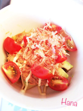 アボカドとツナのわさび醤油マヨサラダ