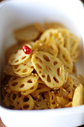 ＜常備菜＞レンコンのきんぴら