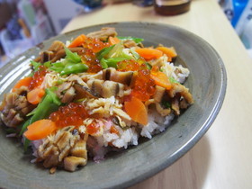 賑やか＾＾彩ちらし寿司