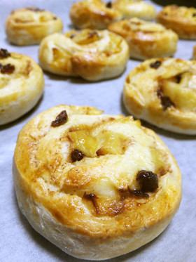 ＨＭで作るおやつ☆アップルシナモンロール