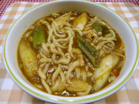 ★手打ちで美味しい＊カレーうどん＊です♪