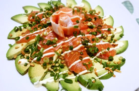 ◆サーモンとアボガドのカルパッチョ◆