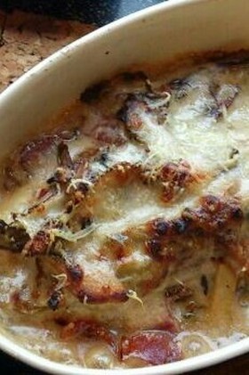 チコリ(アンディーブ)のグラタン①