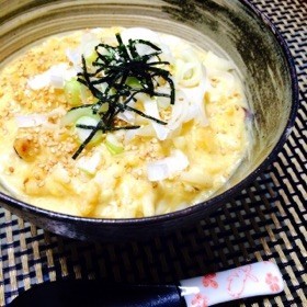 【15分】おじや風ふわとろ＊卵生姜うどん
