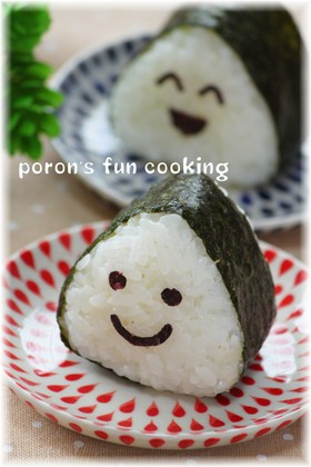 ✿たらこふりかけde明太子風おにぎり✿