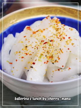 必ずレシピを聞かれる★大根のパリパリ漬け