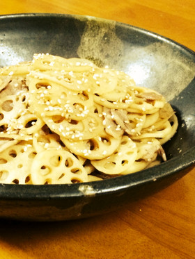 れんこんきんぴら風