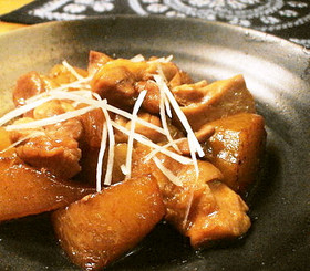 中華風☆大根と鶏もも肉の甘辛煮