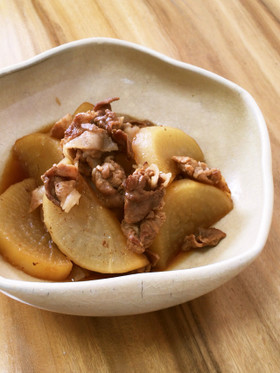 簡単♪大根と豚肉の煮物