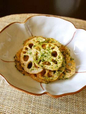 のり塩蓮根チップス