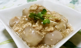 ◆とろ～り柔らか♪里芋の鶏そぼろあん◆