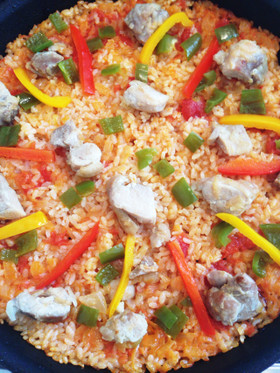 簡単！バレンシア風パエリヤ