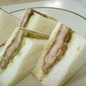 即、旨い簡単ミルフィーユ！カツサンド。