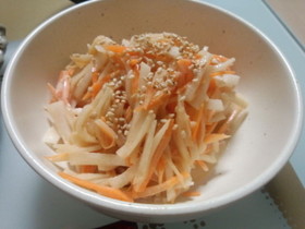 大根と人参のマヨサラダ♪