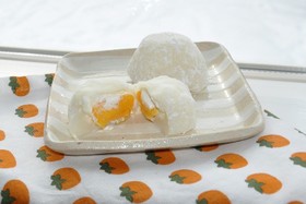 レンジ1回☆簡単マンゴークリーム大福