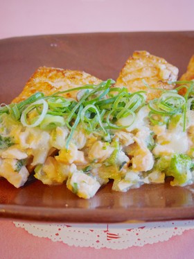 サーモンステーキ＆カブクリームソース♬